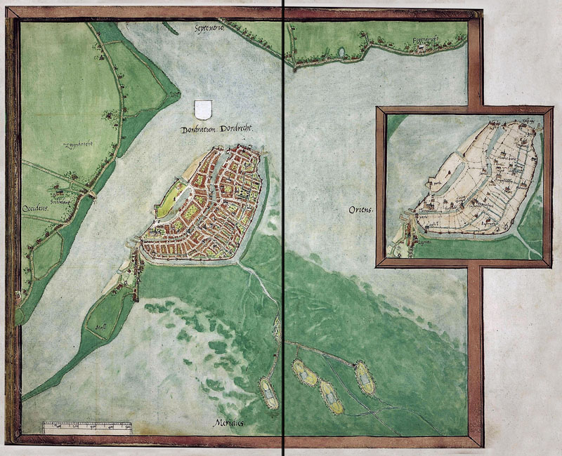 Dordrecht 1545 Jacob van Deventer